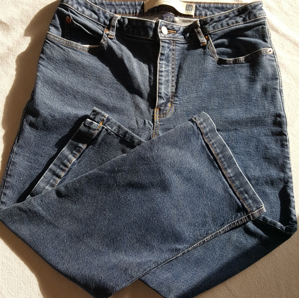 Gap sz 12 cropped inseam 23" stretch jean